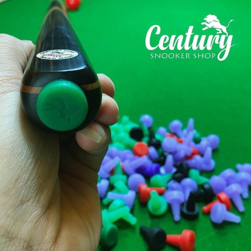 จุกซิลิโคน ( เหลือสีดำ ไม่ได้ปั๊มตราครับ) อุดตูดไม้คิว Snooker ป้องกันด้ามคิวเป็นรอยจากการกระแทกพื้น