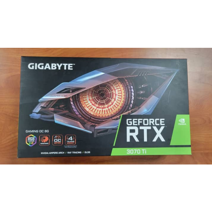 GIGABYTE GeForce RTX 3070 Ti GAMING OC 8GB GDDR6X Graphics Card.