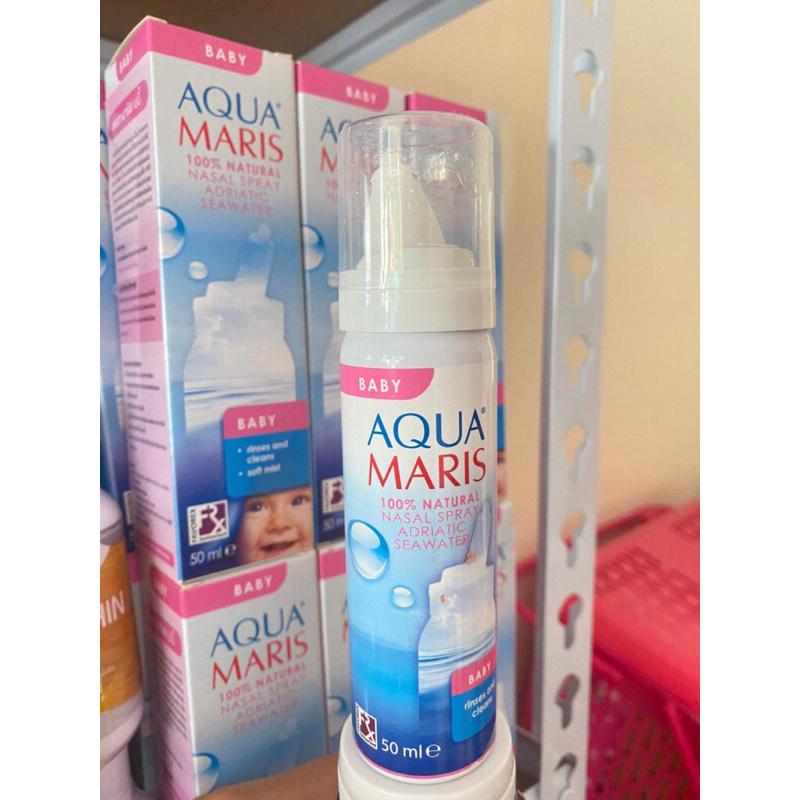 Aqua Maris Baby Nasal Spray สเปรย์พ่นจมูกสำหรับเด็กอ่อน ขนาดบรรจุ 50 มล
