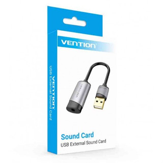 Vention (CDJHB) USB External Sound Card USB to AUX Jack 3.5mm Earphone Adapter Audio Mic