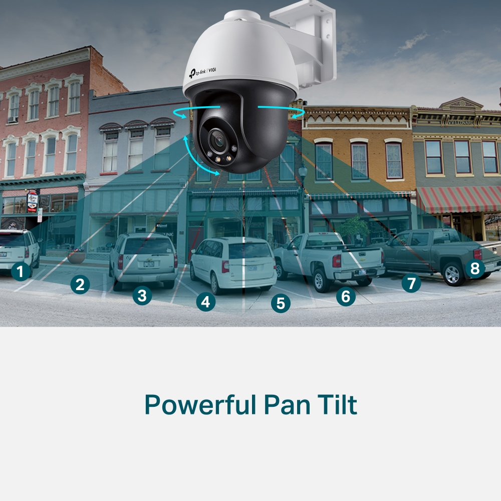 TP-LINK|VIGI กล้องวงจรปิด IP 4 ล้านพิกเซล รุ่น VIGI C540 (4mm)
