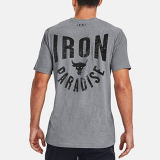 เสื้อยืด Under Armour UA Project Rock IRON PARADISE SS สินค้าแท้ 100%