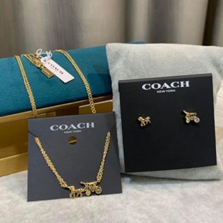 เซตสร้อยCoach พร้อมต่างหู