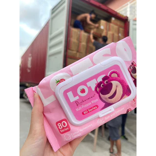 NP-652 Lotso ทิชชู่เปียกเด็ก กระดาษทิชชู่เปียก ทิชชูเปียก ผ้านุ่มชุ่ม