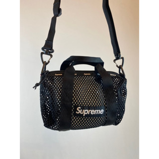 [ของแท้] SUPREME MESH MINI DUFFLE BAG BLACK