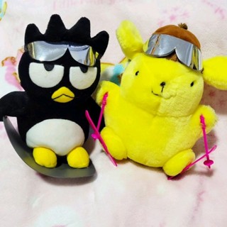 ตุ๊กตา​ ปอม​ปอม​ปู​ริน​ แบดแบดมารุ​ badtzbad​ pompompurin​