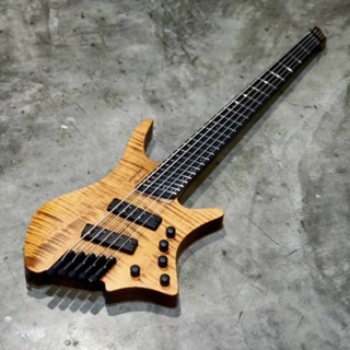 กีต้าร์ไฟฟ้า Strandberg Bass Prog 5 2023 - Brown