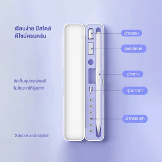 Orca กล่องปากกาสไตลัส แบบพกพา กล่องเก็บ Pencil 1/2