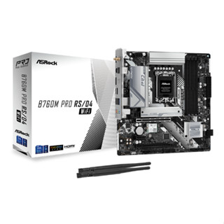 (B760M PRO RS/D4) MAINBOARD (เมนบอร์ด) ASROCK B760M PRO RS/D4 (DDR4) (SOCKET LGA 1700) (MICRO-ATX)