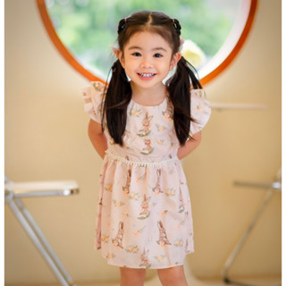 [ส่งฟรี] Jersey Babybrand : Bunny look 2 : Tara dress ชุดเดรสเด็กผู้หญิง