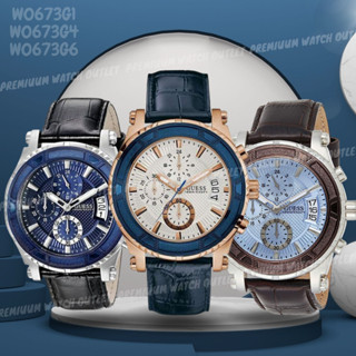 OUTLET WATCH นาฬิกา Guess OWG364 นาฬิกาข้อมือผู้หญิง นาฬิกาผู้ชาย แบรนด์เนม Brandname รุ่น W0673G2