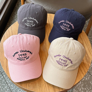 หมวแก๊ปเบสบอลปัก Remdin 1995 รุ่นใหม่ สีน่ารัก (มี 6 สี)