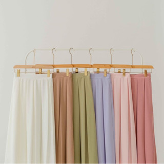 Kimmame - กระโปรง รุ่น Leona Pleated Skirt 7 สี