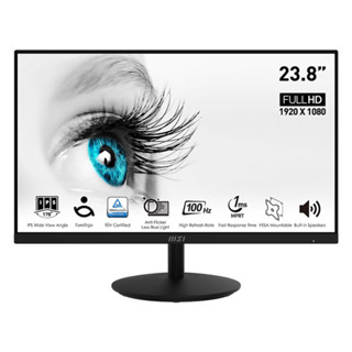 MSI PRO MP242A 23.8" 100Hz 1ms FHD IPS MONITOR (จอมอนิเตอร์)