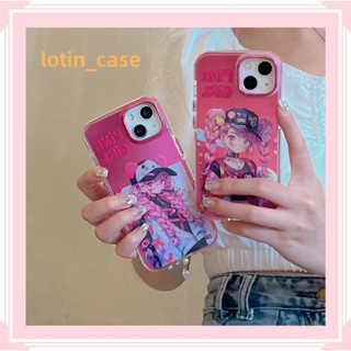 🎁ส่งของขวัญ🎁เคสไอโฟน สำหรับ 11 13 for iPhone Case 14 12 Pro Max การ์ตูน น่าสนใจ สาว กันกระแทก ปกป้อง เคสโทรศัพท์