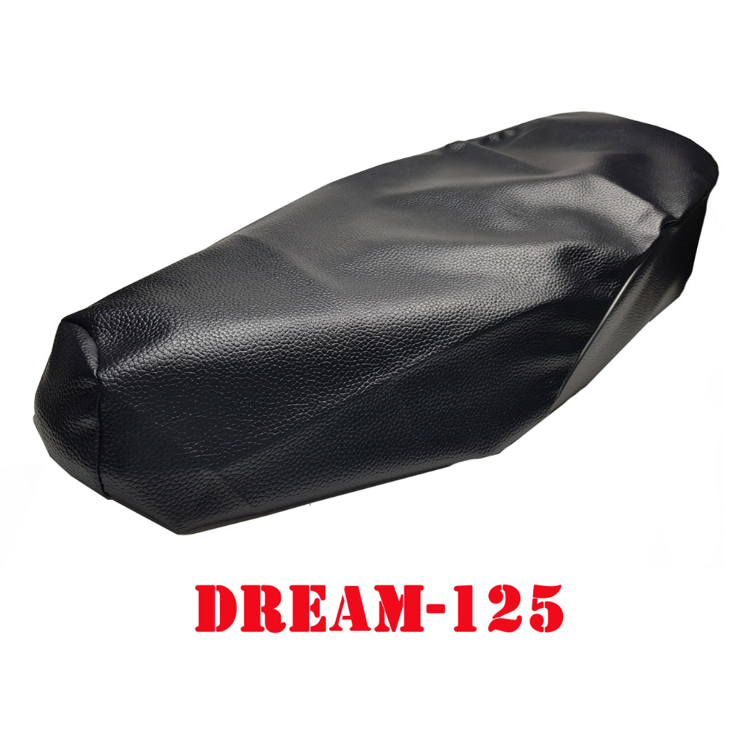 ผ้าเบาะรถ DREAM-125 (ไม่ใช่ยางยืด)หนังเบาะเย็บหัว เย็บท้าย ทรงเดิมๆ
