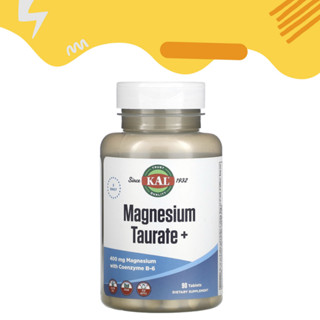 KAL, Magnesium Taurate +, 200 mg, 90-180 Tablets