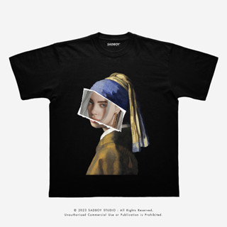 SADBOY® | BILLIE WITH EARRING | Semi-Oversized | 100% Organic Cotton