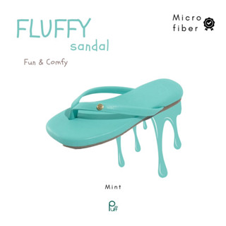 PUFFSHOES.OFFICIAL : Fluffy V.2  Mint