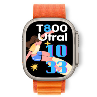 สมาร์ทวอทช์ T800 Ultra Smartwatch รองรับภาษาไทย นาฬิกาสมาร์ทวอทช์ สัมผัสได้เต็มจอ นาฬิกาsport  Smart Watch