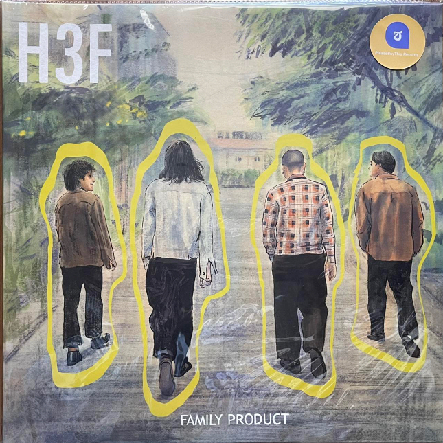 แผ่นเสียง LP H 3 F อัลบั้ม FAMILY PRODUCT ปั้มแรก ( รันนัมเบอร์​ )