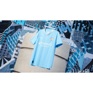 Manchester City 2023/24 Home Shirt🔵 สินค้ามือ 1 ป้ายห้อยแท้ 100% ( ป้ายนอก เกรดแฟนบอล  )