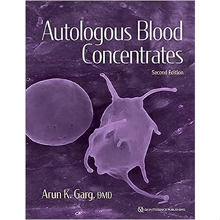 Autologous Blood Concentrates (Hardcover)/Arun K. Garg ISBN:9781647240837