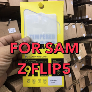 ฟิล์มกระจกนิรภัย(ไม่มีขอบสี)FOR SAMSUNG Z FLIP5/FOlLD5/FOLD4ชัมชุง ฟิล์ม ฟิล์มกันรอยม Tempered Glass 9H