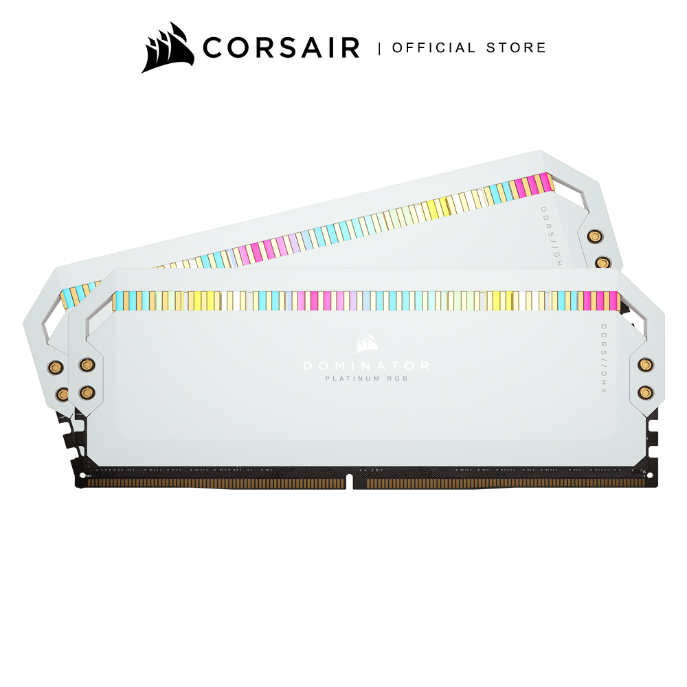 CORSAIR RAM DOMINATOR® PLATINUM RGB 32GB (2x16GB) DDR5 White