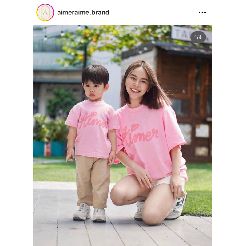 พร้อมส่ง เสื้อผู้ใหญ่มือสอง📌สภาพดี ใส่แค่1ครั้ง aimer unisex freesize เสื้อคุณแม่ liked new