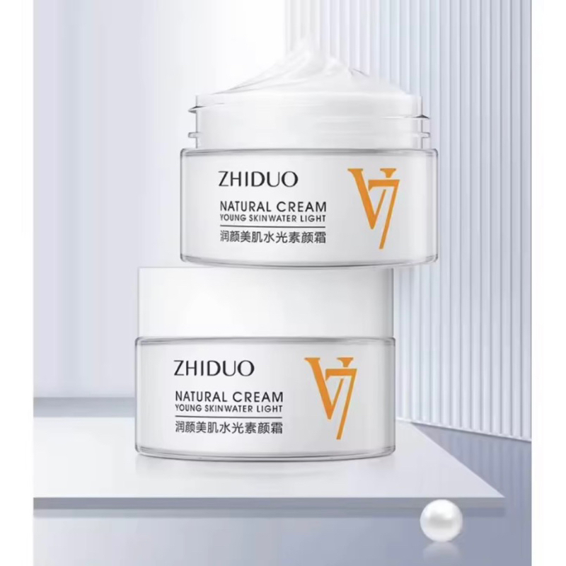 Zhiduo Natural Cream Young Skin Water Light  40g. ครีมบำรุงผิวหน้าผสมคอนซีลเลอร์