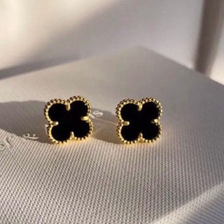 black earrings (stainless steel)