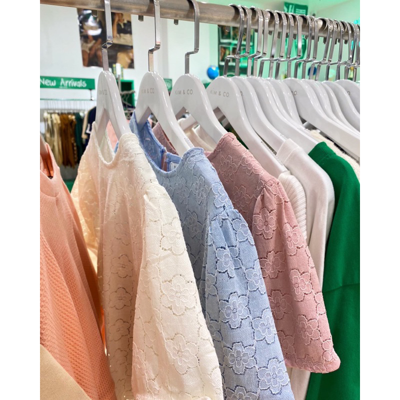 พร้อมส่ง salin crop tops