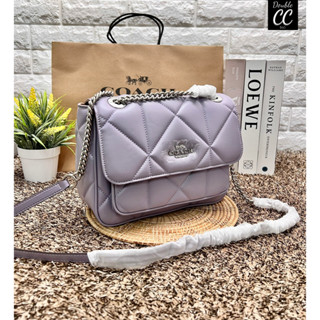 (แท้ from Factory) 🌟NEW ARRIVAL! สวยหนักมาก Klare Crossbody 25 With Puffy Diamond Quilting