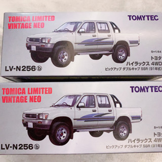 Tomytec LV-N256b TOYOTA HILUX 4WD PICKUP DOUBLE CAB SSR (WHITE) 91