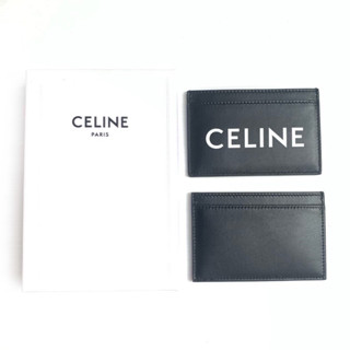 celine cardholder card การ์ด ซีลีน ที่ใส่บัตร สีดำ ของแท้