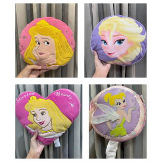 Disney Princess Pillow Elsa Anna Tinkerbell Aurora Frozen หมอนดิสนีย์เจ้าหญิง ทิงเกอเบลล์ ออโรร่า เอลซ่า แอนนา ลิขสิทธิ์