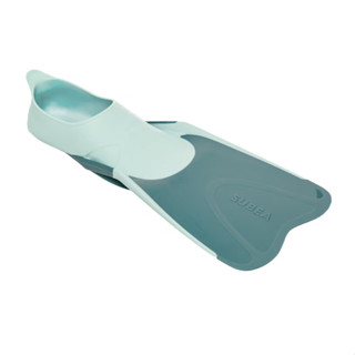 Scuba fin - FF 100 Soft Light Green Kids ฟินดำน้ำดำน้ำตื้น สำหรับเด็กรุ่น SUBEA SNK 500