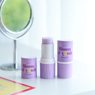 Mamusi Bloom of youth💜 (Blush Stick) เปลี่ยนสีตามค่า PH ผิว พร้อมจัดส่ง💜