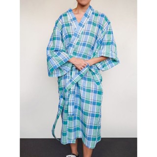 Theo Linen cotton robe / Unisex