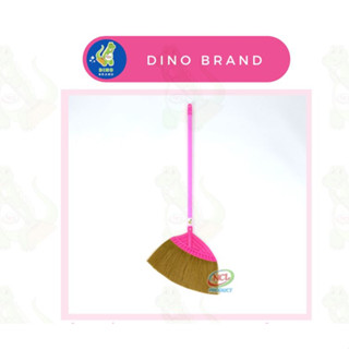 NNP-05 ไม้กวาดพารา DINO BRAND (สีชมพู)