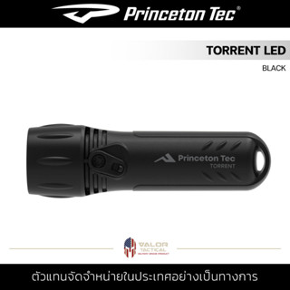 Princeton Tec - TORRENT LED Flashlight [ Black ] ไฟฉายส่องสว่าง ไฟฉายดำน้ำ 500ลูเมน นานถึง 1.5ชม กันน้ำ IPX8