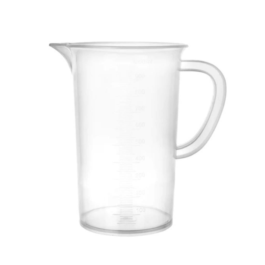 Measuring Jug บีกเกอร์มีหูจับ, เหยือกพลาสติก PP, ขนาด 2,000 ml , เหยือกทรงสูง 2 ลิตร ,บีกเกอร์ ทนสารเคมี 2 ลิตร, Beaker