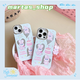 ❤️ส่งของขวัญ❤️ เคสไอโฟน 11 12 13 14 Pro Max กระต่าย ความนิยม แฟชั่น สาวน่ารักหัวใจ เรียบง่าย Case for iPhone สาวน่ารักหั