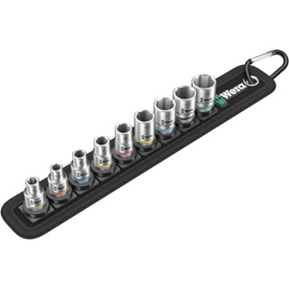 Wera ชุดบ๊อกซ์ 1/4" Belt A4 Socket Set 05003883001