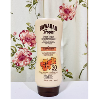 กันแดดเนื้อบางเบา Hawaiian Tropic Sheer Touch Ultra Radiance SPF30 ขนาด 236 มล. Reef Friendly