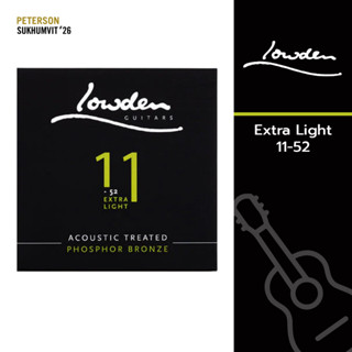 สายกีตาร์ Lowden Strings Extra Light 11-52