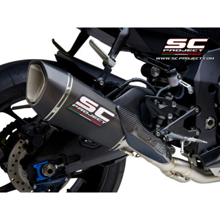 SC-Project ท่อไอเสียสำหรับ YAMAHA YZF R1 (2015 - 2020) - R1M | SC1-R Muffler De-cat Titanium