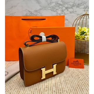 กระเป๋า Hermes งานออริหนังแท้เทียบแท้* size 22 cm boxset