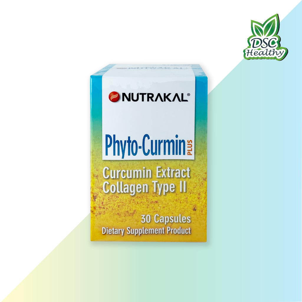 NUTRAKAL Phyto-Curmin PLUS Curcumin Extract Collagen Type II 30 capsules